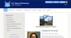 Desktop Screenshot of acmoore.richlandone.org