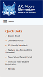 Mobile Screenshot of acmoore.richlandone.org